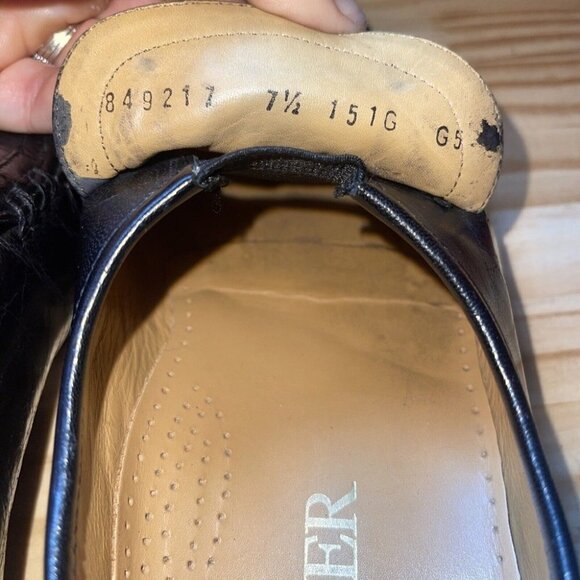Barker Jefferson Leather Shoes UK Size 7.5 US 8 WiDE main image 5